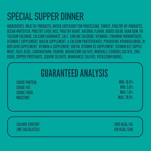 A Strong Heart Canned Wet Cat Food, Special Supper Dinner - 13.2 oz Cans (Pack of 12), Made in The USA with Re - view 6