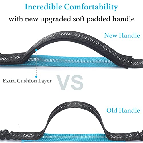 iYoShop Retractable Hands Free Dog Leash - Dual Handle Bungee Waist Leash for Small, Medium and Large Dogs (Me - view 3