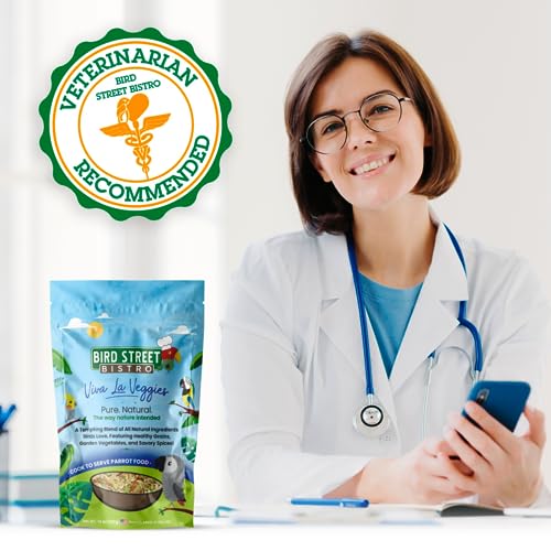 Bird Street Bistro Parrot Food - Parakeet & Cockatiel Food - Cooks in 3-15 min w/Natural Grains, Legumes, Non- - view 4