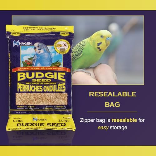 Hagen Parakeet/Budgie Staple VME Seed – Premium Blend, Nutritionally Balanced, Fortified with Vitamins & Miner - view 5