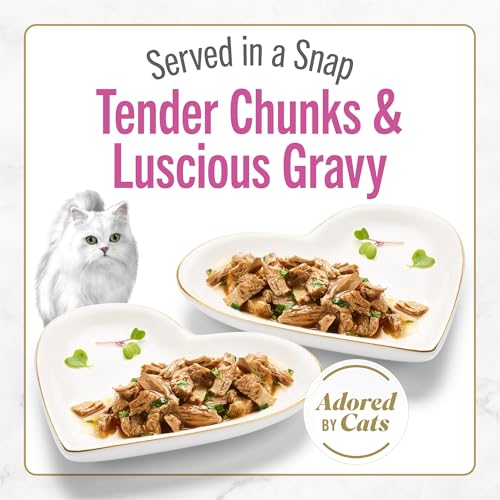 Purina Fancy Feast Petites Seared Salmon Entree With Spinach in Gravy Gourmet Wet Cat Food - (Pack of 12) 2.8  - view 4