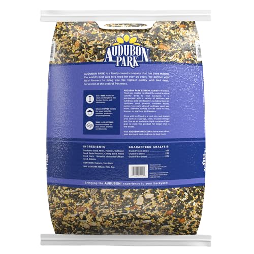 Audubon Park Extreme Variety Wild Bird Seed for Outside Feeders, 15-lb. Bag - view 3