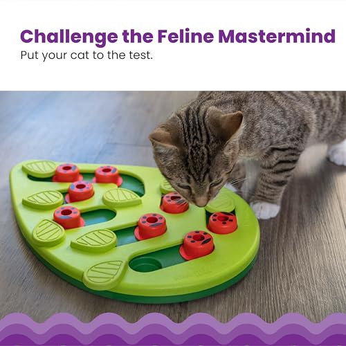 Catstages Nina Ottosson Buggin’ Out Puzzle & Play Cat Puzzle Feeder – Interactive Treat Game for Indoor Cats,  - view 3