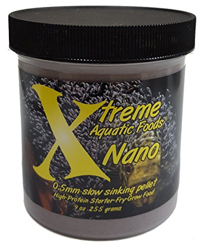 Xtreme Nano 0.5mm Sinking Pellets – High-Protein Fish Food for Nano & Community Fish, Krill-Based Formula for  - view 5