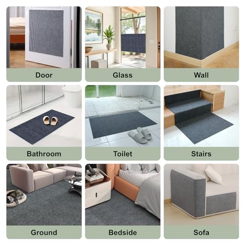 Cat Scratch Couch Furniture Protector, Adhesive Cat Scratch Pad Deterrent for Furniture, DIY Climbing Cat Scra - view 7