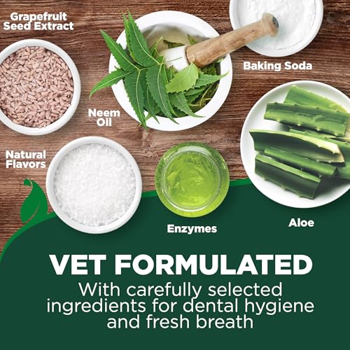 Vet's Best Dog Toothpaste & Dog Toothbrush, Dental Kit, Plaque Remover for Teeth, Whitens Teeth, Freshens Cani - view 7