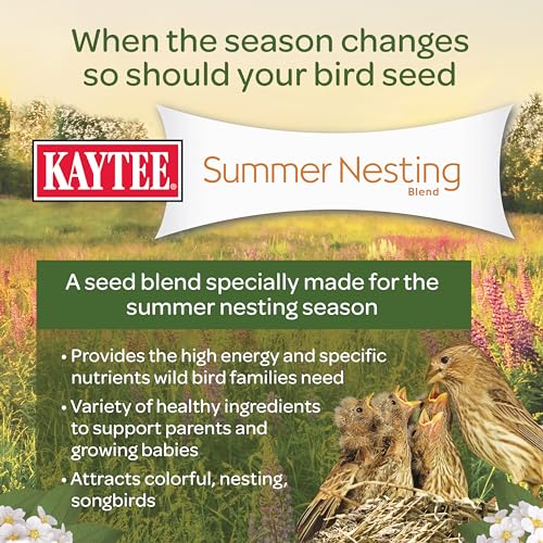Kaytee Wild Bird Food, Summer Nesting Seed Blend, 8 lb - view 6