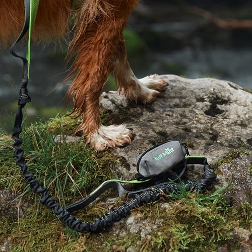 Tuff Mutt Dog Poop Bag Holder with Velcro Attachment - Durable Fabric Poop Bag Dispenser for Leashes - Include - view 6