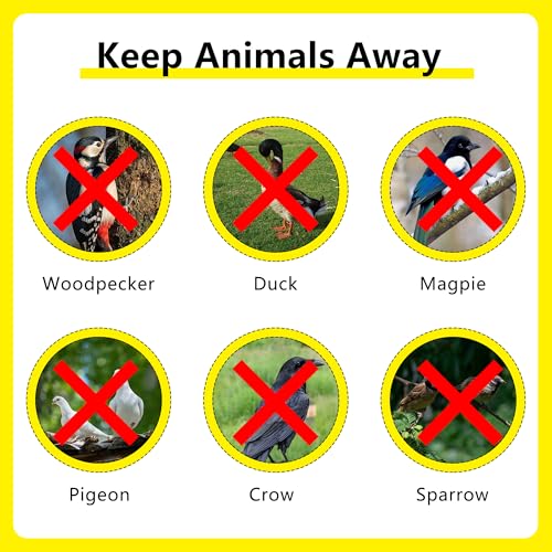 Bird Scare Reflective Tape, 262 Feet per Roll, Double-Sided Reflective, for Repelling Sparrows and Woodpeckers - view 5