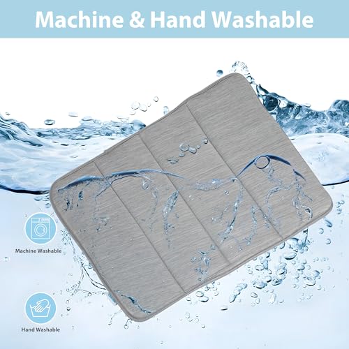 Dog Cooling Mat for Large Dogs – 35"x23" Orthopedic Memory Foam Pad for Summer, Hot Weather & Joint Relief | W - view 4