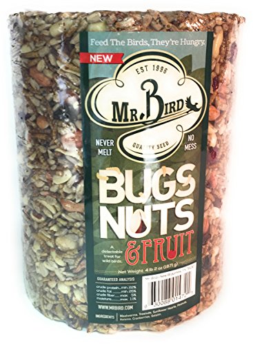 Mr. Bird Wild Bird Seed Large Cylinder Bugs, Nuts & Fruit 4 lbs. 2 oz. - view 2