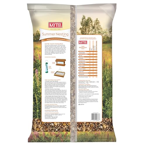 Kaytee Wild Bird Food, Summer Nesting Seed Blend, 8 lb - view 3
