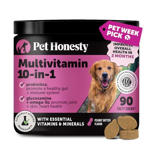 10-in-1 Dog Multivitamin Supplement with Glucosamine & Probiotics - Hip & Joint Support, Digestive Health, Imm - view 2
