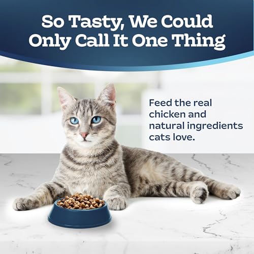 Blue Buffalo Blue Tastefuls Natural Adult Indoor Cat Chicken & Brown Rice Recipe Food for Cats 10 lb - view 4