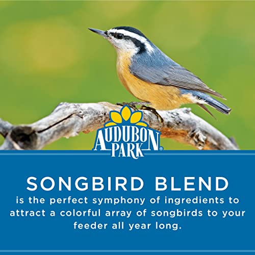 Audubon Park Songbird Blend Wild Bird Food, Bird Food for Outside Feeders, 14-Pound Bag - view 5