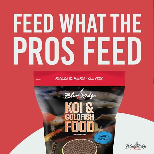 Blue Ridge Koi Fish Food 5lb - Koi Food Mini Growth Formula, Goldfish Food, Premium Fish Food for Ponds, Ponds - view 4