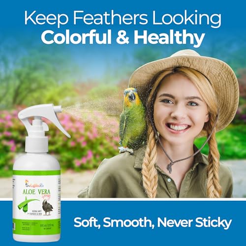 Aloe Vera Bird Spray for All Birds – Soothes Itchy Skin & Feather Plucking – 8oz Odor-Free Mist, Safe if Inges - view 4