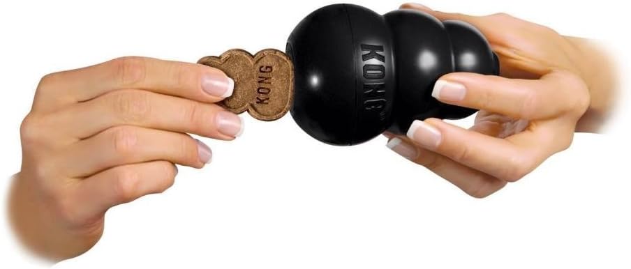 Kong Extreme Dog Toy 2-Pack, Large - Tough Chew Toys for Aggressive Chewers - Black Durable Rubber - view 4
