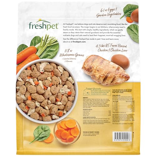 Freshpet Fresh Dog Food, Freshly Roasted Meals, Tender Chicken Recipe, 5.5 lb - view 3
