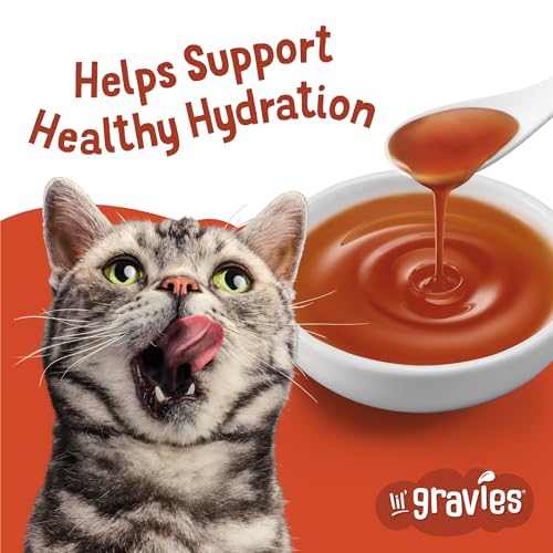 Purina Friskies Lil' Gravies Roasted Chicken Flavor Cat Food Lickable Cat Treats - (Pack of 16) 1.55 oz. Pouch - view 4
