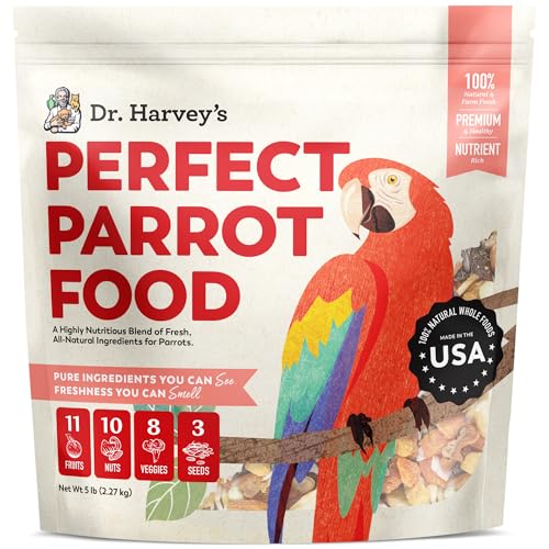 Dr. Harvey's Perfect Parrot Blend - Natural Food for Large Parrots (5 pounds) - view 2