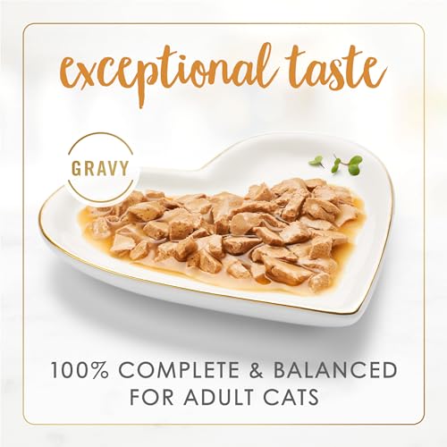 Purina Fancy Feast Gravy Lovers Chicken Hearts and Liver Feast Grilled Gourmet Cat Food in Wet Cat Food Gravy  - view 3