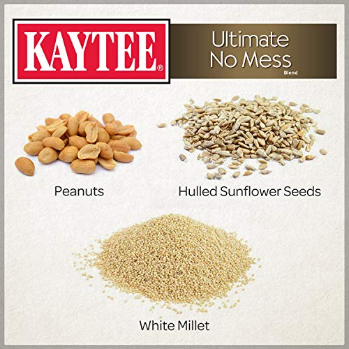 Kaytee Wild Bird Ultimate No Mess Wild Bird Food Seed For Cardinals, Finches, Chickadees, Nuthatches, Woodpeck - view 4