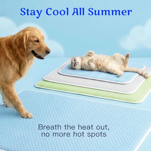 Mora Pets Dog Cooling Mat Instant Self Cooling Pad for Dogs & Cats Breathable Washable Summer Pet Cool Mat Ind - view 7