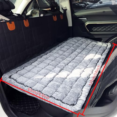 Backseat Pet Bed Mat, Truck Plaid Dog Bed for Car Back Seat, Deluxe Dog Seat Covers, Non-Slip Travel Pet Mat,  - view 4