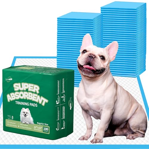 IMMCUTE Puppy Pads 22"x23" 100 Count | 6-Layer Leak-Proof & Super Absorbent Dog Training Pads | Disposable Pot - view 2