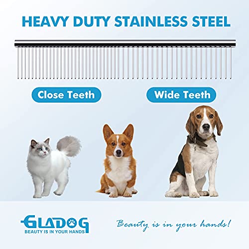 GLADOG Professional 5 in 1 Dog Grooming Scissors Set with Safety Round Tips, Sharp and Heavy-duty Pet Grooming - view 5