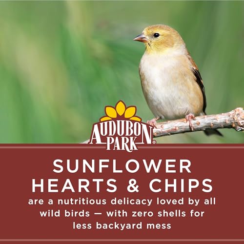 Audubon Park Sunflower Hearts & Chips Wild Bird Food, No Mess Sunflower Seeds for Birds, 5-Pound Bag - view 5