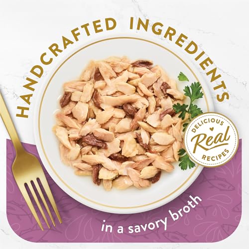Purina Fancy Feast Appetizers Grain Free Cat Food Flaked Tongol Tuna Appetizer Lickable Cat Food Topper - (Pac - view 3