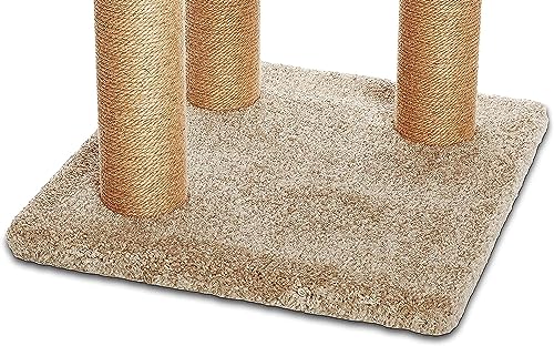 Basics Cat Tree Tower - Multi-Level Climbing Activity Center for Indoor Cats & Kittens with Scratching Posts,  - view 6