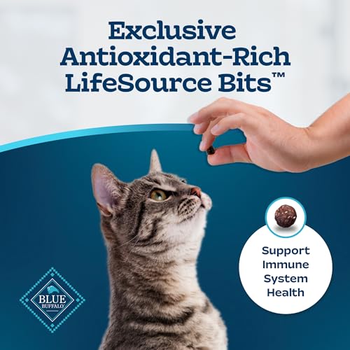 Blue Buffalo Tastefuls Adult Dry Cat Food for Weight Management & Hairball Control, Made in the USA with Natur - view 8