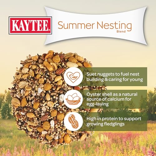 Kaytee Wild Bird Food, Summer Nesting Seed Blend, 8 lb - view 7
