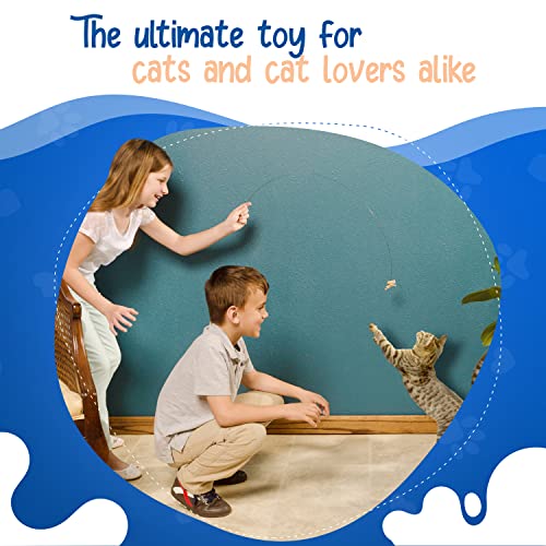 Cat Dancer Interactive Cat Toy - Fun and Fitness for Your Furry Friend - Engaging Paper Roll Attached with 30  - view 3