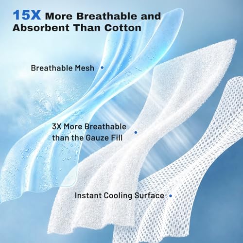ZOMISIA Cooling Blanket for Medium Dogs - Lightweight Dog Cooling Mat with Breathable Air-Core Fill, Cold Pet  - view 3