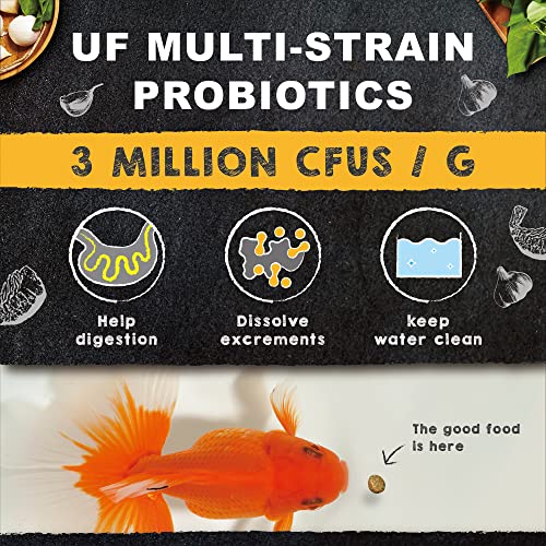 Ultra Fresh Floating Goldfish Food, Color Enhancing, Balanced Diet, All Natural Ingredients, Clear Water Formu - view 5