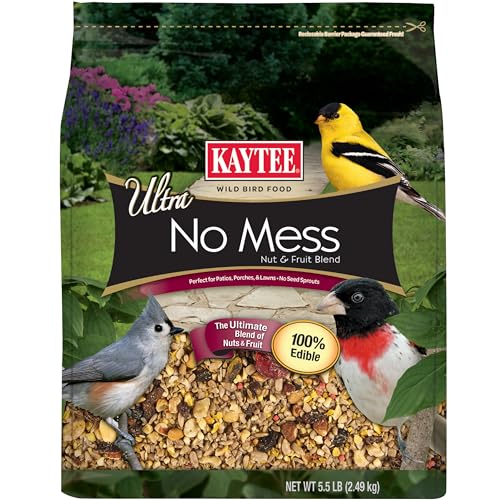 Kaytee Wild Bird Ultra No Mess Nut & Fruit Food Seed Blend For Blue Jays, Woodpeckers, Juncos, Cardinals, Gros - view 2