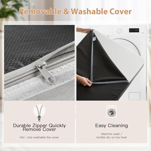 WNPETHOME Orthopedic Waterproof Extra Large Dogs Bed with Removable Washable Cover, Multi-Needle Quilting XL C - view 5