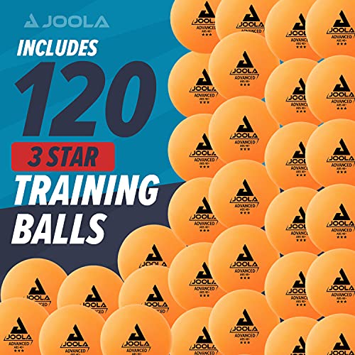 JOOLA Training 3 Star Table Tennis Balls - 40+mm Regulation Bulk Ping Pong Balls for Competition and Recreatio - view 3