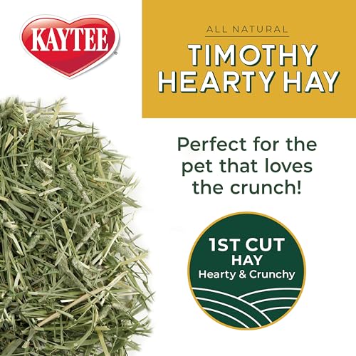 Kaytee Timothy Hearty Hay for Guinea Pigs, Rabbits & Other Small Animals, 48 oz - view 5