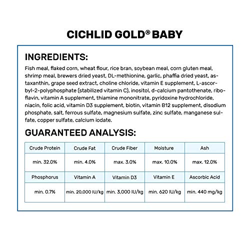 Hikari Cichlid Gold Floating Baby Pellets for Pets, 8.8-Ounce - view 4