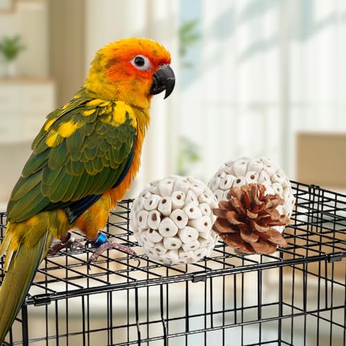 Kyouki Bird Toys Parrot Toys Natural Bird Foraging Box Foot for Parakeets,Cockatiels,Conures,Love Birds,and Ot - view 7