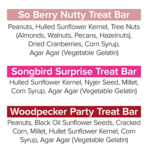 Blue Seal Suet Treat Bars for Wild Birds - No Mess Suet Feed, Food for Woodpeckers, Cardinals, Siskins, Sparro - view 5