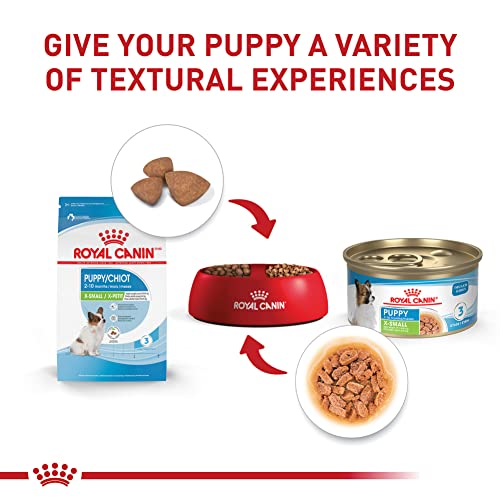 Royal Canin Size Health Nutrition X-Small Puppy Dry Dog Food, 3 lb Bag - view 6