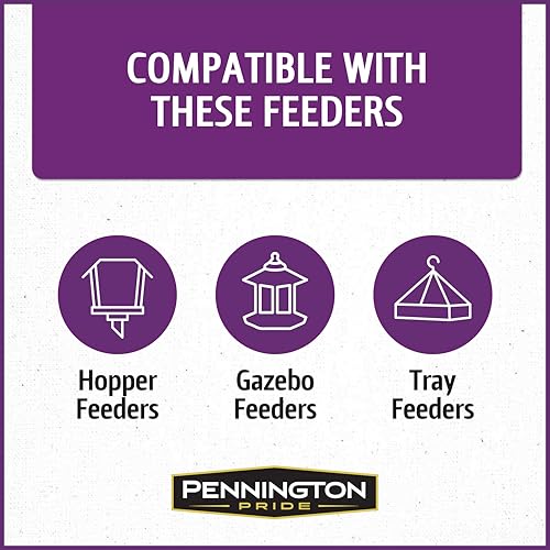 Pennington Pride Songbird Nut & Fruit Blend, Wild Bird Seed for Outside Feeders, Advanced Nutrition Formula fo - view 6