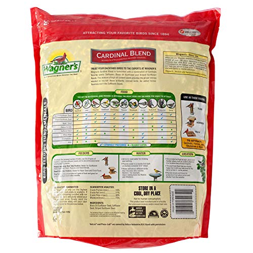 Wagner's 62032 Cardinal Blend Wild Bird Food, 6-Pound Bag - view 3