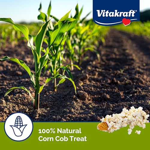 Vitakraft Mini Pops Microwavable Corn Cobs for Small Animals - Corn on The Cob Snack for Hamsters, Rabbits, &  - view 5